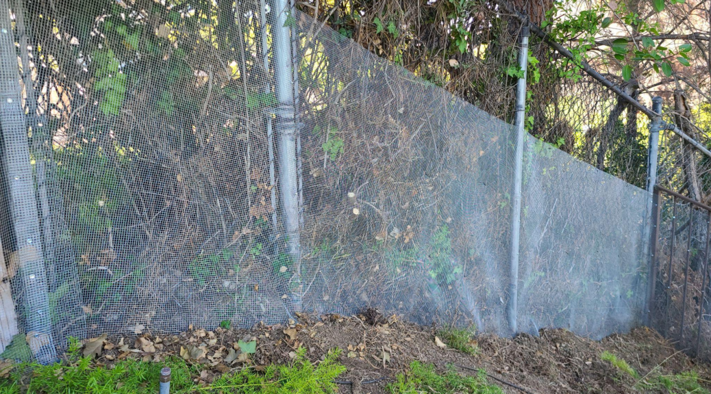 Snake fencing done by Animal Capture Wildlife Control