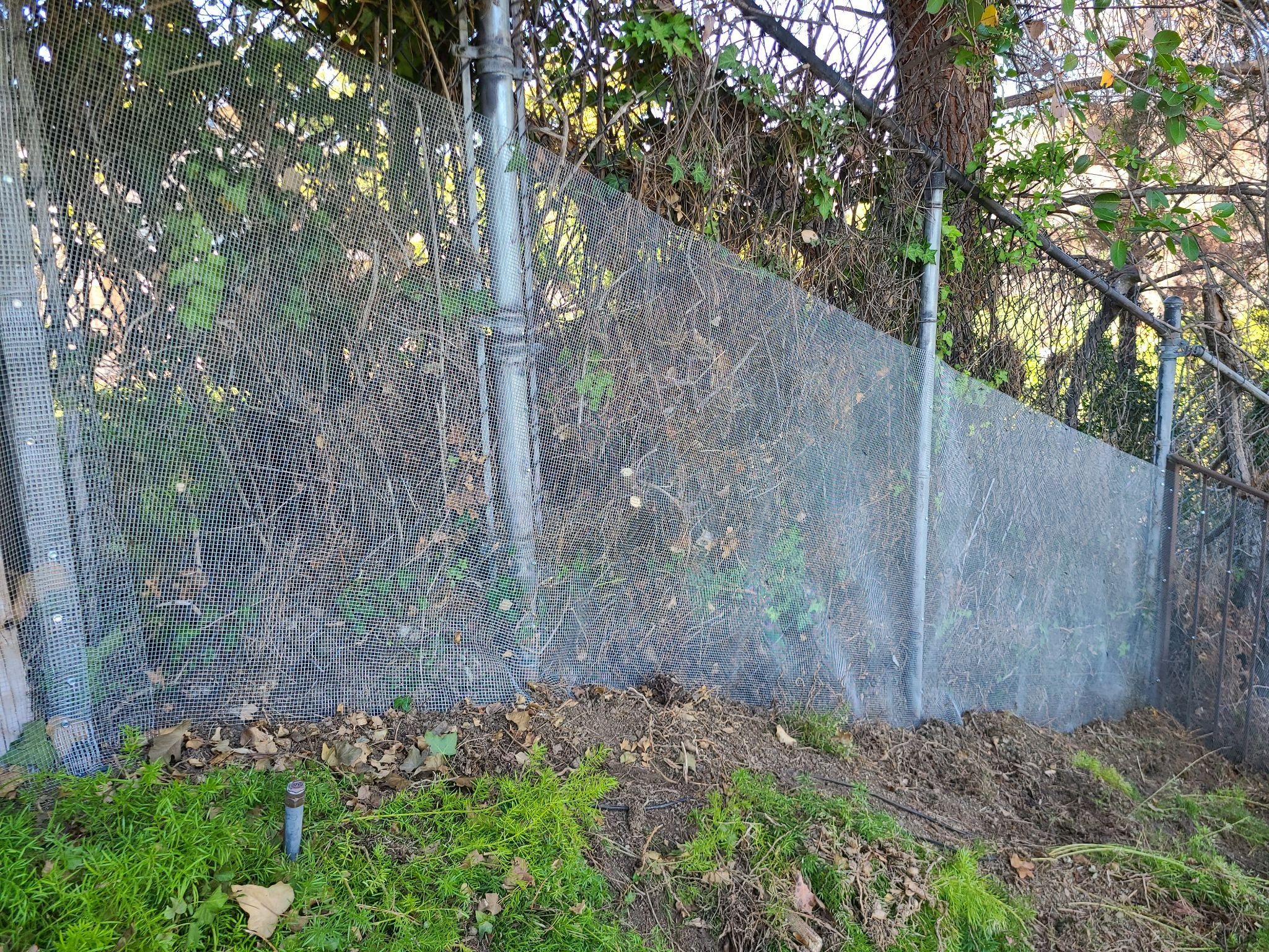 Snake fencing done by Animal Capture Wildlife Control